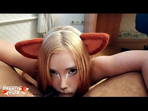 ❤️ Kitsune s'empassa la polla i es corre a la boca ❤❌ Vídeo de sexe al porno ca.pornohammer.ru